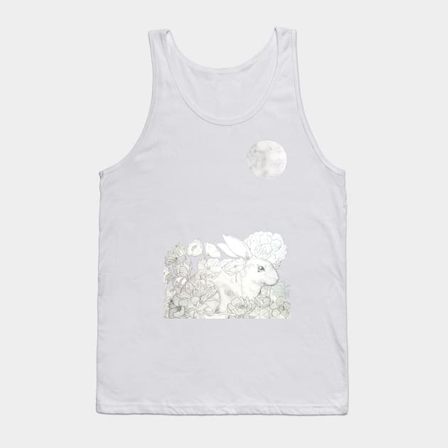 rabbit Tank Top by colorandcolor